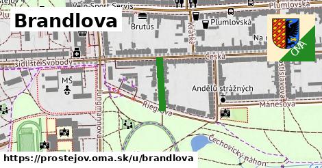 ilustrácia k Brandlova, Prostějov - 120 m