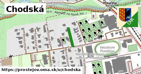 ilustrácia k Chodská, Prostějov - 103 m