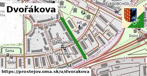 Dvořákova, Prostějov