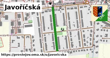 ilustrácia k Javoříčská, Prostějov - 291 m