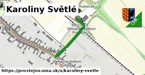 ilustrácia k Karoliny Světlé, Prostějov - 279 m