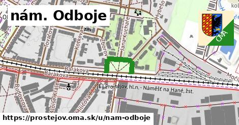 nám. Odboje, Prostějov