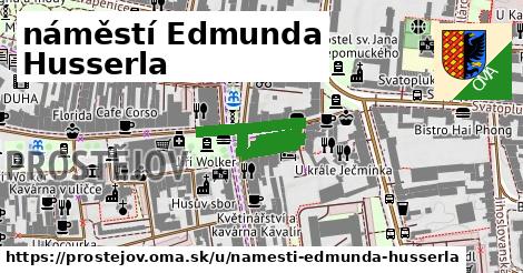 ilustrácia k náměstí Edmunda Husserla, Prostějov - 368 m