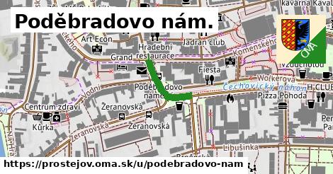 Poděbradovo nám., Prostějov