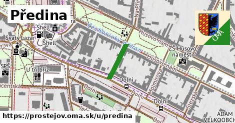Předina, Prostějov
