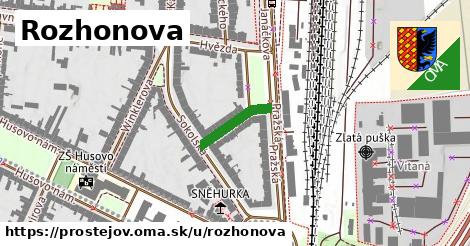 Rozhonova, Prostějov