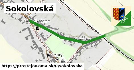 ilustrácia k Sokolovská, Prostějov - 446 m