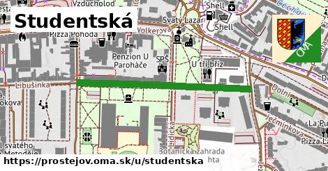 Studentská, Prostějov