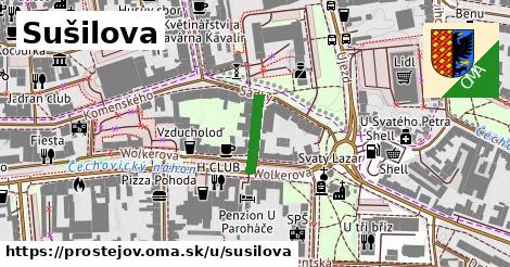 Sušilova, Prostějov