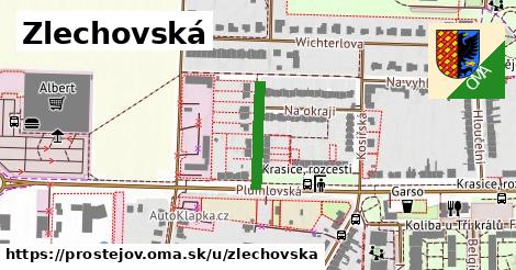 ilustrácia k Zlechovská, Prostějov - 153 m