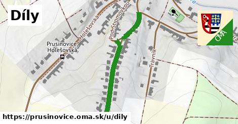 ilustrácia k Díly, Prusinovice - 350 m