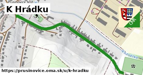 ilustrácia k K Hrádku, Prusinovice - 665 m