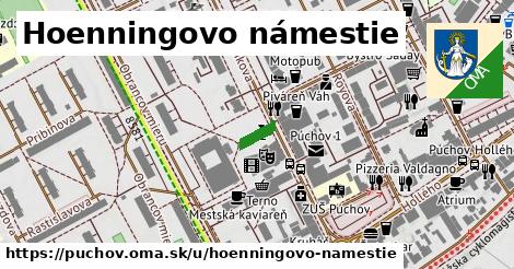 Hoenningovo námestie, Púchov