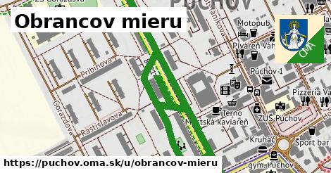 ilustrácia k Obrancov mieru, Púchov - 1,07 km