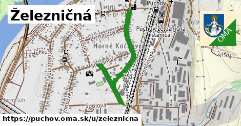 ilustrácia k Železničná, Púchov - 0,82 km
