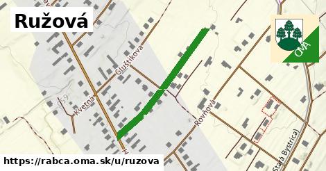 Ružová, Rabča