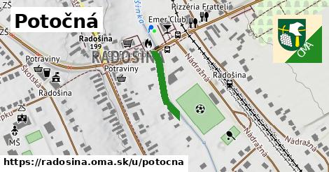 Potočná, Radošina