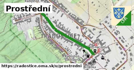 Prostřední, Radostice