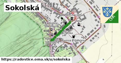 ilustrácia k Sokolská, Radostice - 168 m