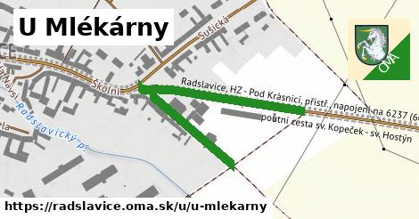 ilustrácia k U Mlékárny, Radslavice - 496 m