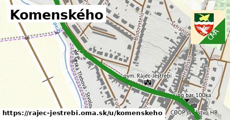 ilustrácia k Komenského, Rájec-Jestřebí - 0,82 km