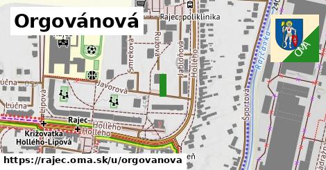 Orgovánová, Rajec