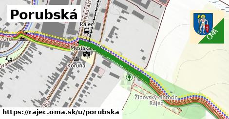 ilustrácia k Porubská, Rajec - 260 m