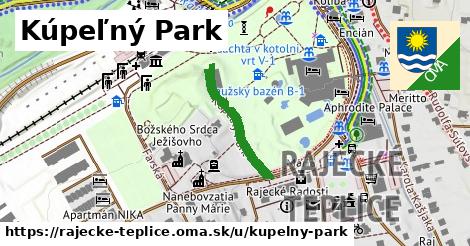 Kúpeľný Park, Rajecké Teplice