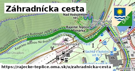 ilustrácia k Záhradnícka cesta, Rajecké Teplice - 484 m