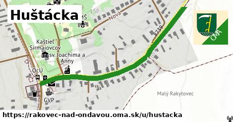 Huštácka, Rakovec nad Ondavou