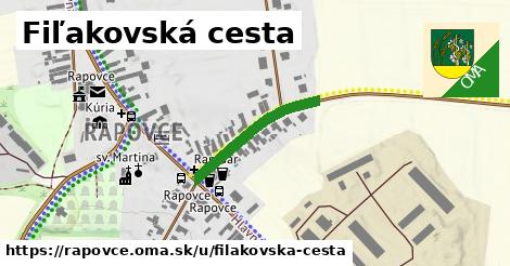 Fiľakovská cesta, Rapovce