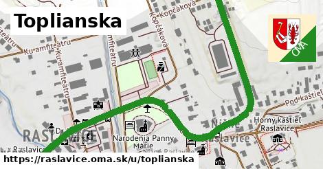 ilustrácia k Toplianska, Raslavice - 1,17 km