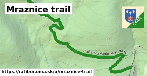 ilustrácia k Mraznice trail, Ratiboř - 1,13 km