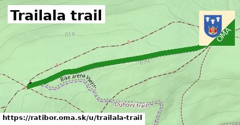 ilustrácia k Trailala trail, Ratiboř - 589 m