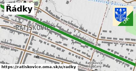 Řádky, Ratíškovice