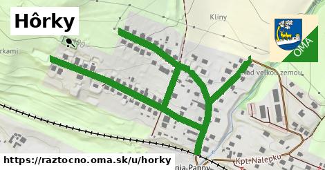 ilustrácia k Hôrky, Ráztočno - 1,02 km