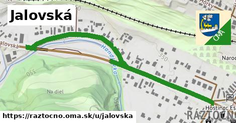 ilustrácia k Jalovská, Ráztočno - 0,75 km