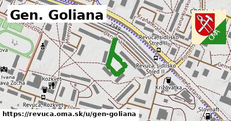 ilustrácia k Gen. Goliana, Revúca - 230 m