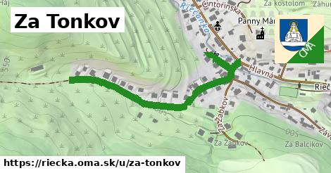 ilustrácia k Za Tonkov, Riečka - 520 m