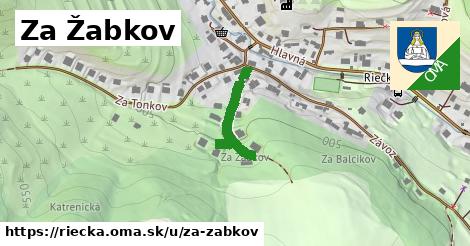 ilustrácia k Za Žabkov, Riečka - 170 m