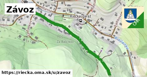 ilustrácia k Závoz, Riečka - 509 m