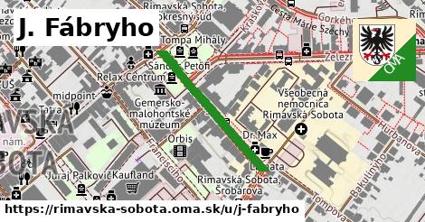 J. Fábryho, Rimavská Sobota