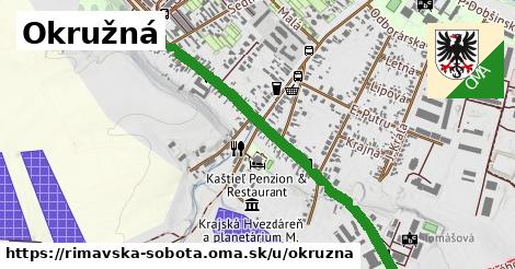 ilustrácia k Okružná, Rimavská Sobota - 1,32 km