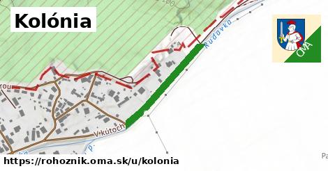 ilustrácia k Kolónia, Rohožník - 250 m