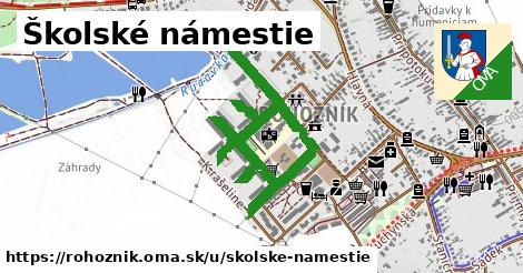 ilustrácia k Školské námestie, Rohožník - 1,30 km