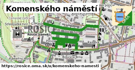 ilustrácia k Komenského náměstí, Rosice - 0,89 km
