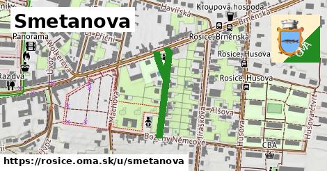 Smetanova, Rosice