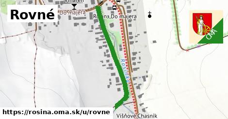 ilustrácia k Rovné, Rosina - 355 m