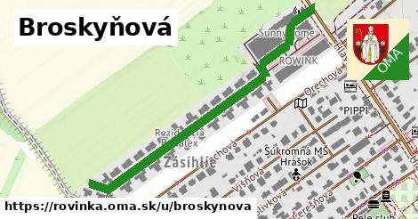 ilustrácia k Broskyňová, Rovinka - 556 m