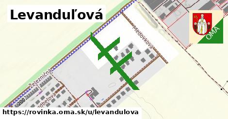 ilustrácia k Levanduľová, Rovinka - 415 m
